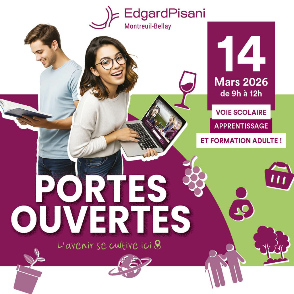 Journées portes ouvertes - 14 mars 2026 - 9h à 12h